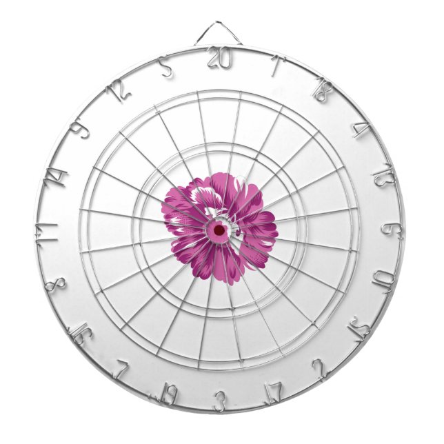 Cible De Fléchettes Fille, Pale Megenta, Santé Royale (Devant)
