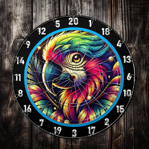 Cible De Fléchettes Flair Tropical Parrot Dartboard Adventure