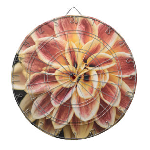 Cible De Fléchettes Fleur Dahlia d'été (Art Floral)