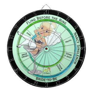 Cible De Fléchettes Fling avant le blond de la Bachelorette Ring