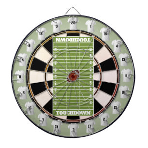 Cible De Fléchettes Football Field Multi-Cible Jersey Style