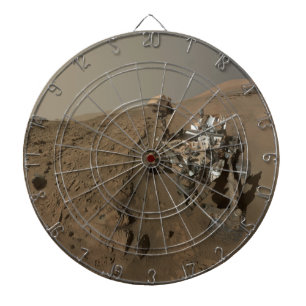 Cible De Fléchettes Forage Mars Curiosity Red Martian Paysage