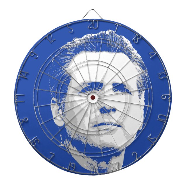 CIBLE DE FLÉCHETTES GAVIN NEWSOM (Devant)