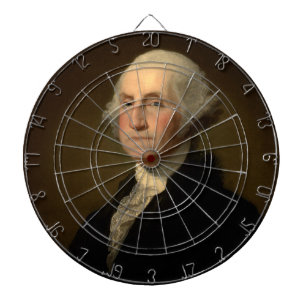 Cible De Fléchettes George Washington 1er président américain par Stua