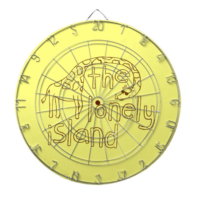 Cible De Fléchettes Girafe (Devant)