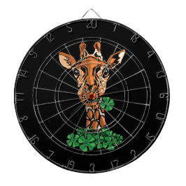 Cible De Fléchettes Giraffe de la fête de St. Patricks