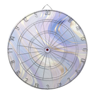 Cible De Fléchettes Glam en or lavande