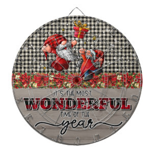 Cible De Fléchettes Gnome C'est le moment le plus merveilleux de l'ann