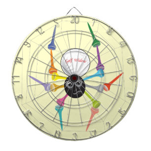 Cible De Fléchettes Golf Widow Black Widow Spider Tee - shirts