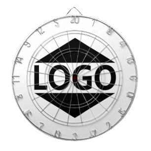Cible De Fléchettes Grand logo personnalisé