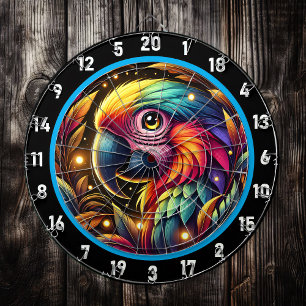 Cible De Fléchettes Gras Tropical Parrot Dartboard Adventure