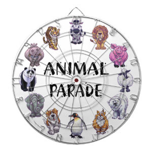 Cible De Fléchettes Groupes de Parade Animale