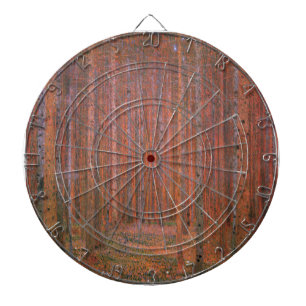 Cible De Fléchettes Gustav Klimt Fir Forêt Tannenwald Arbres rouges