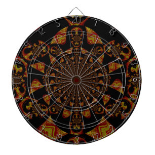 Cible De Fléchettes Hakuna Matata Cadeau Black Jamaica Pop Art.