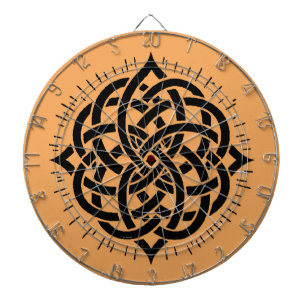 Cible De Fléchettes Harmonie Infinie : Art du Symbole Mandala Celtique
