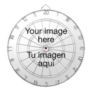 Cible De Fléchettes Il conçoit ton réveil de dards personnalisé ave
