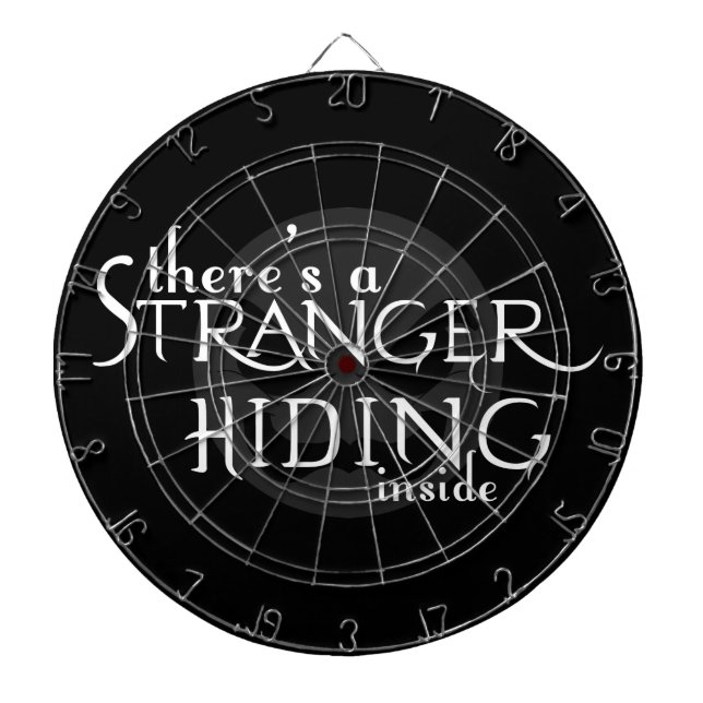 Cible De Fléchettes Il y a un étranger (Devant)