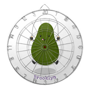 Cible De Fléchettes Illustration de la corde à sauter à l'avocat migno