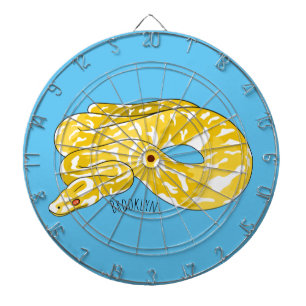 Cible De Fléchettes Illustration du serpent python birman