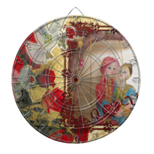 Cible De Fléchettes Imprimer mariage Doll Portrait Graphique