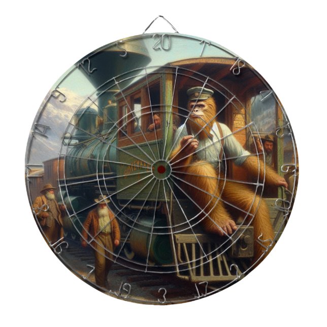 Cible De Fléchettes Ingénieur de train Bigfoot (Devant)