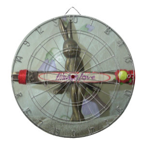 Cible De Fléchettes Inspirational Rabbit : Always Love Sign Art Print