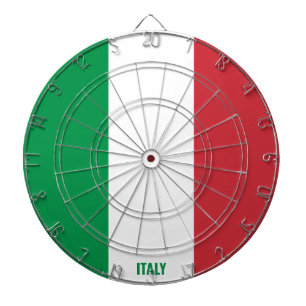 Cible De Fléchettes "Italie frappe !" Patriotique