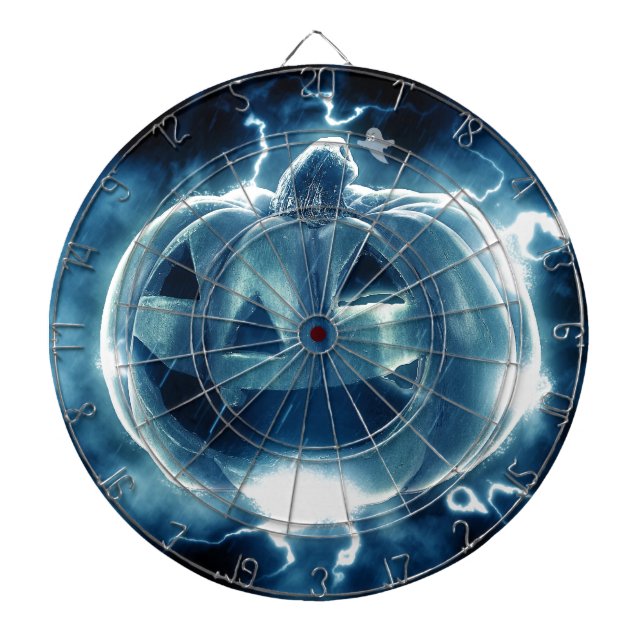 Cible De Fléchettes Jack-o-lanterne éffrayant (Devant)