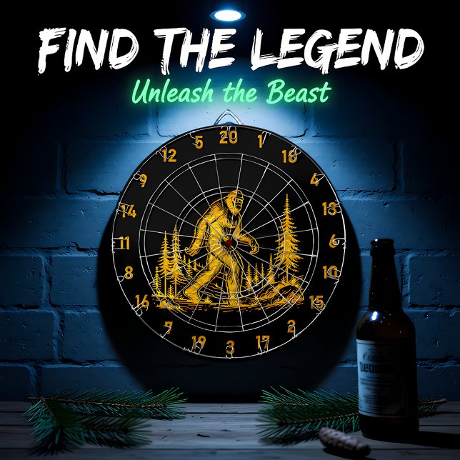 Cible De Fléchettes Jeu favori de Bigfoot : Dart et Seek (Créateur téléchargé)