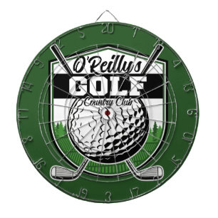 Cible De Fléchettes Joueur de golf Pro Golf Country Club