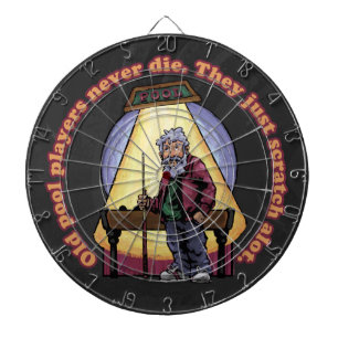 Cible De Fléchettes Joueurs de la vieille piscine