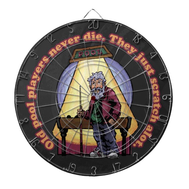 Cible De Fléchettes Joueurs de la vieille piscine (Devant)