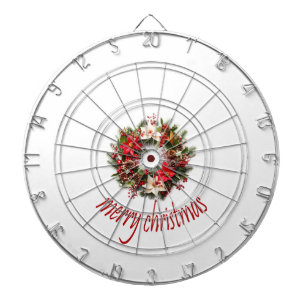 Cible De Fléchettes joyeux noël