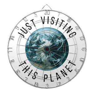 Cible De Fléchettes Juste En Visitant Cette Planète