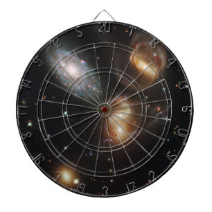 Cible De Fléchettes La quintette de Stephan : Une épave galaxie galact