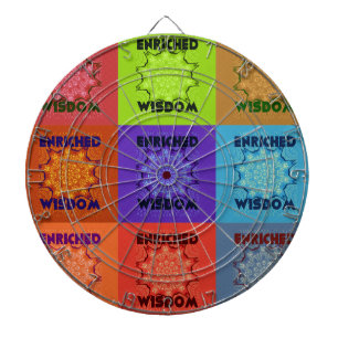 Cible De Fléchettes La sagesse de Hakuna Matata enrichie