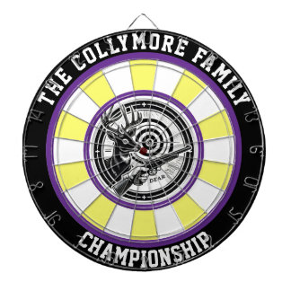 Cible De Fléchettes L'art Bullseye de la forêt de cerfs