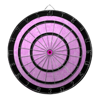Cible De Fléchettes Lavande et réglementation noire