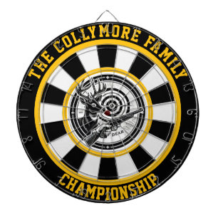 Cible De Fléchettes Le cerf dans l'art forestier pacifique