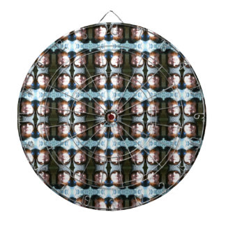 Cible De Fléchettes Le visage de Nick Uhligs