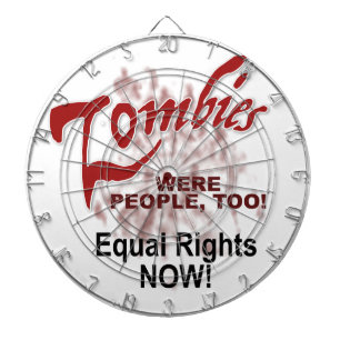 Cible De Fléchettes les zombies étaient aussi des gens