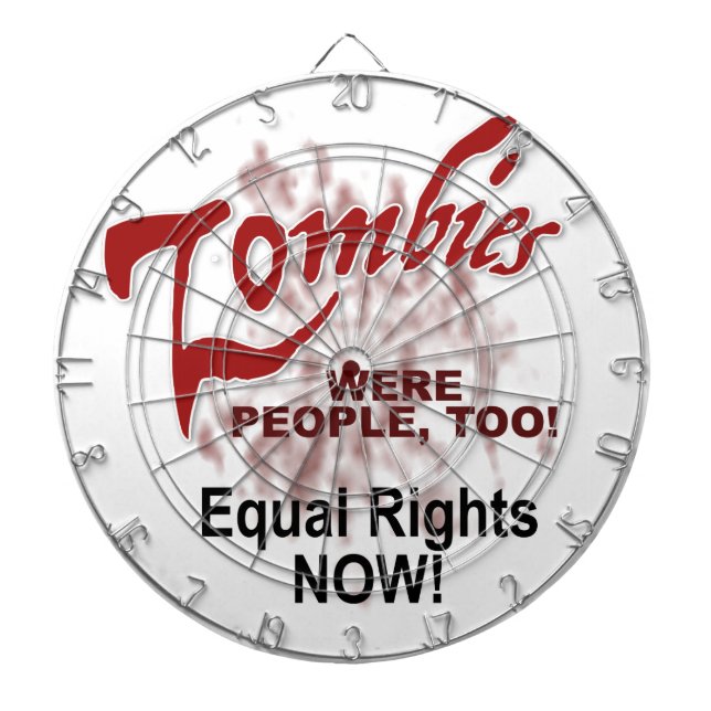 Cible De Fléchettes les zombies étaient aussi des gens (Devant)