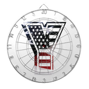 Cible De Fléchettes LETTRE Y MONogramme Sticker Rond Classique Initial