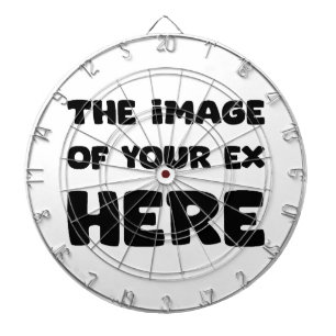 Cible De Fléchettes L'image de votre EX ici