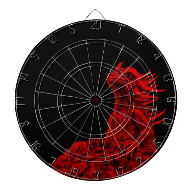 Cible De Fléchettes Little red Dragon (Devant)