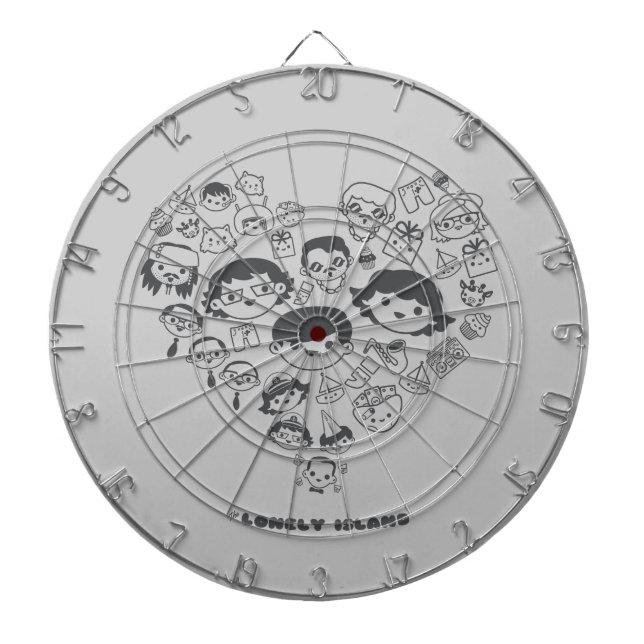 Cible De Fléchettes Luv (Devant)