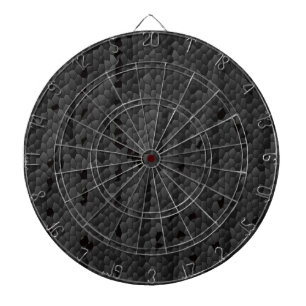 Cible De Fléchettes Mamba noire illustrée, Imprimés d'art,