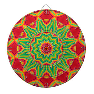 Cible de flechettes Mandala