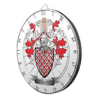 Cible De Fléchettes Manteau de crête de famille de McCulloch des bras