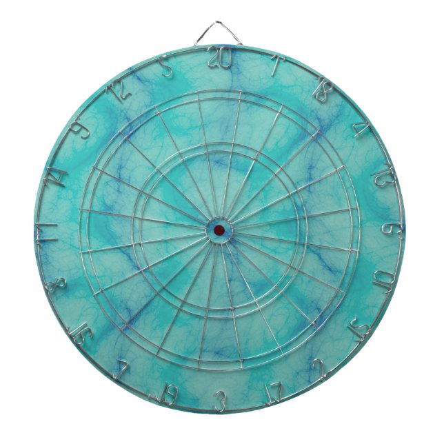 Cible De Fléchettes Marbre turquoise (Devant)